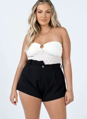 Nalah Shorts Black Gentle Power WeightlessLayeringPiece