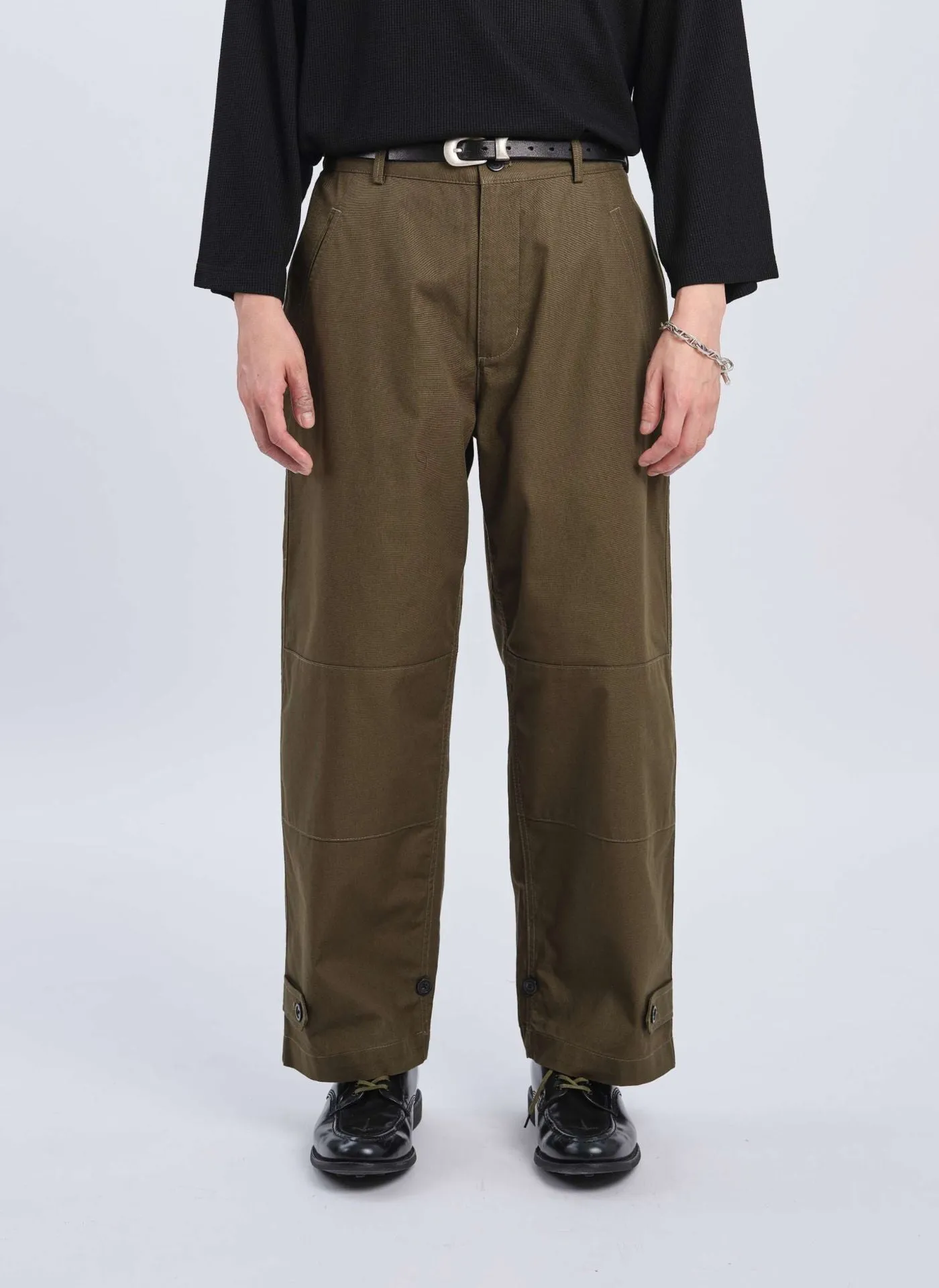 Italian Flair Handmade Fit Cordura Canvas M47 Military Pants