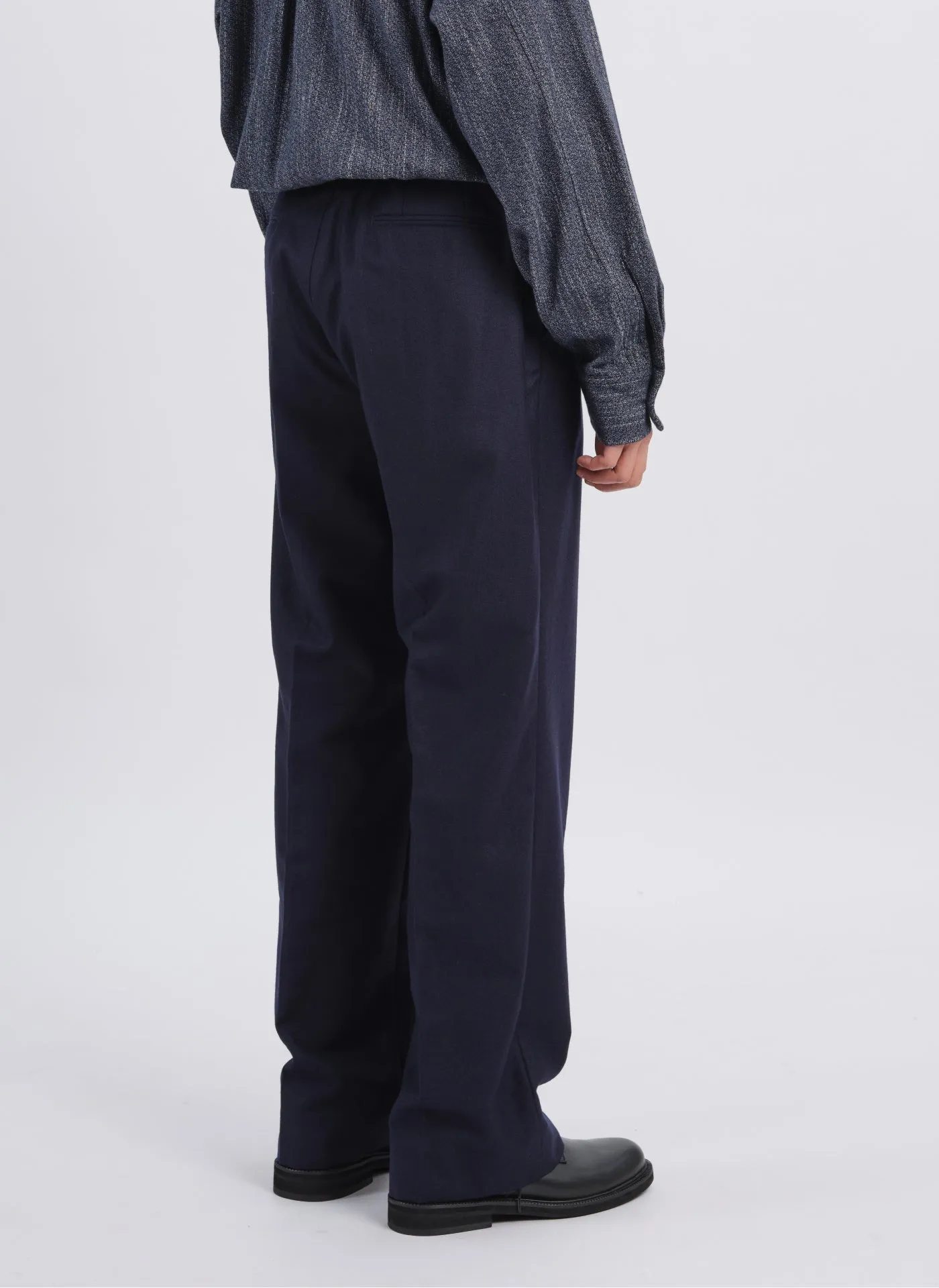 Marzotto Extrafine Wool Suit Pants DoubleLayered Structure StaticResistantLining