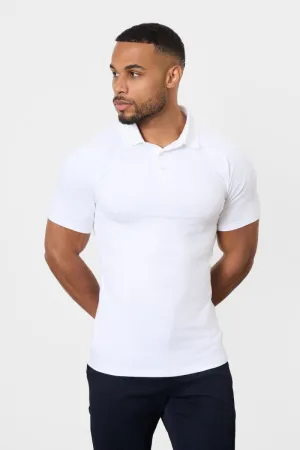 slim fit Athletic Fit Polo Shirt in White