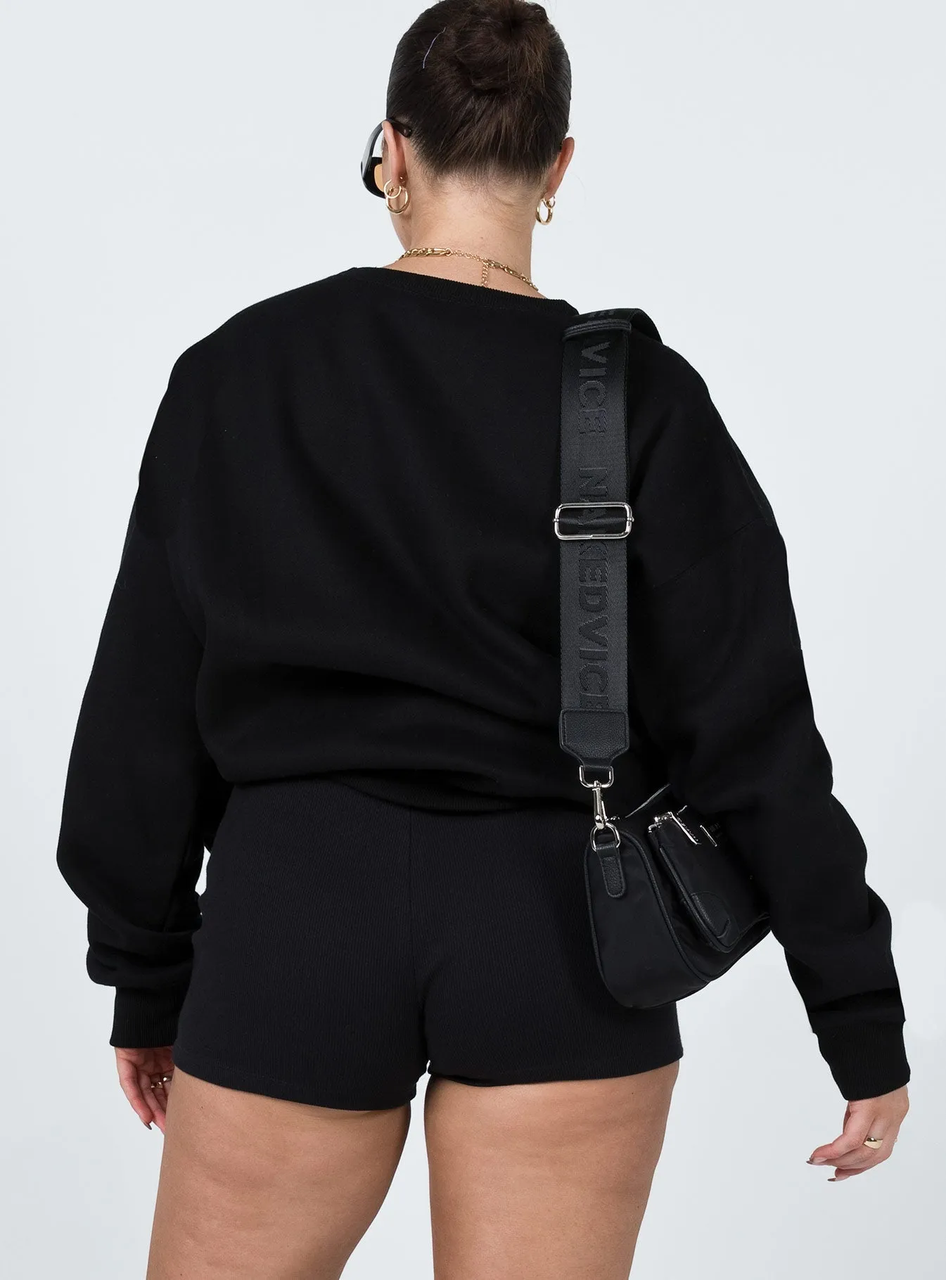 Fur Fit Skin Hug Bailey Bike Short Black