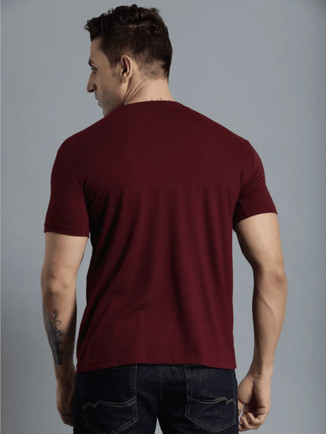 Spark Mood FlatlockSeaming Cavo Cotton Poly T-Shirt