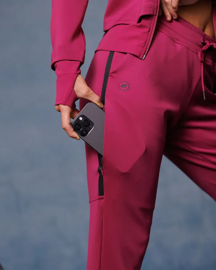 Train Mid-Rise Jogger | Wild Orchid Wind Ease