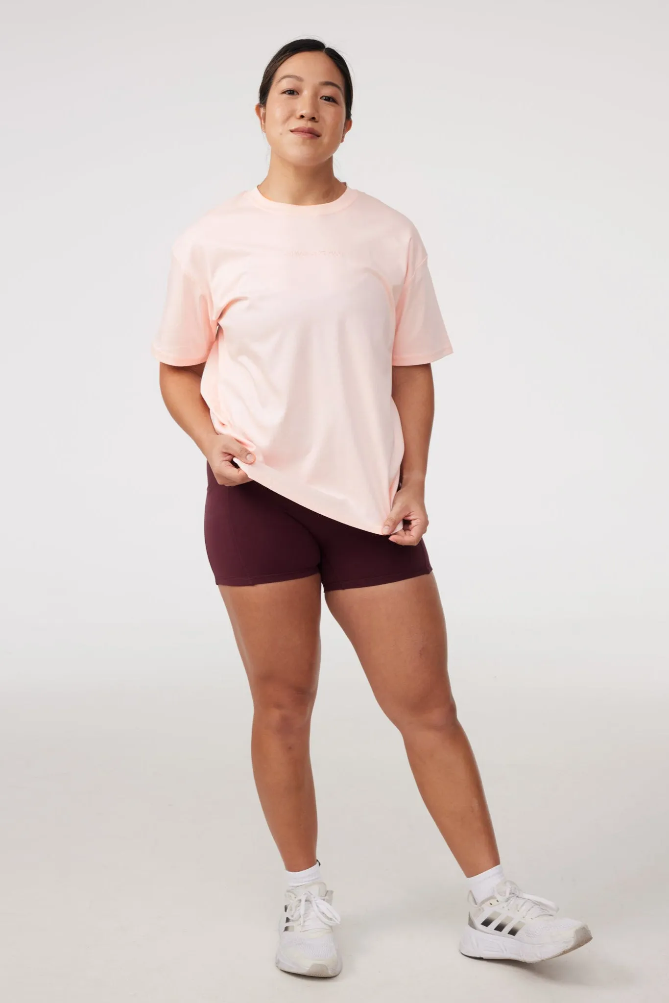 Oversized Tee in Soft Serve Soft and Relaxed