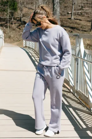 [ULTRALUX] Straight Leg Pants - Dusk Eco Dye Process Flexible Comfort