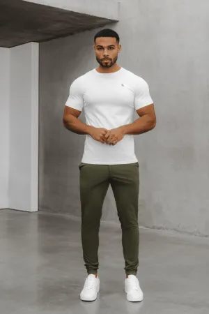 Classic Vibes Premium Athletic Fit T-Shirt in White