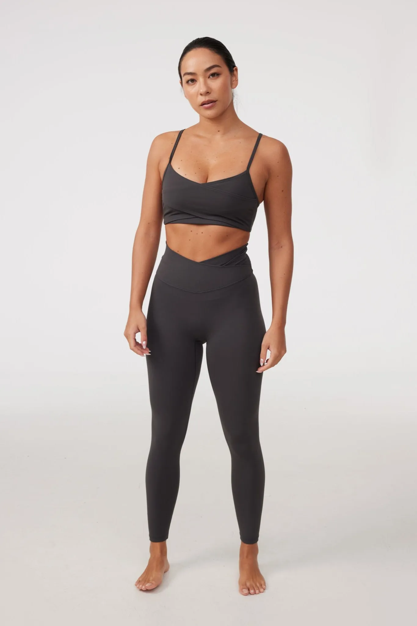 V Leggings (Full 24") in Moon Fitness Training Beginner Level