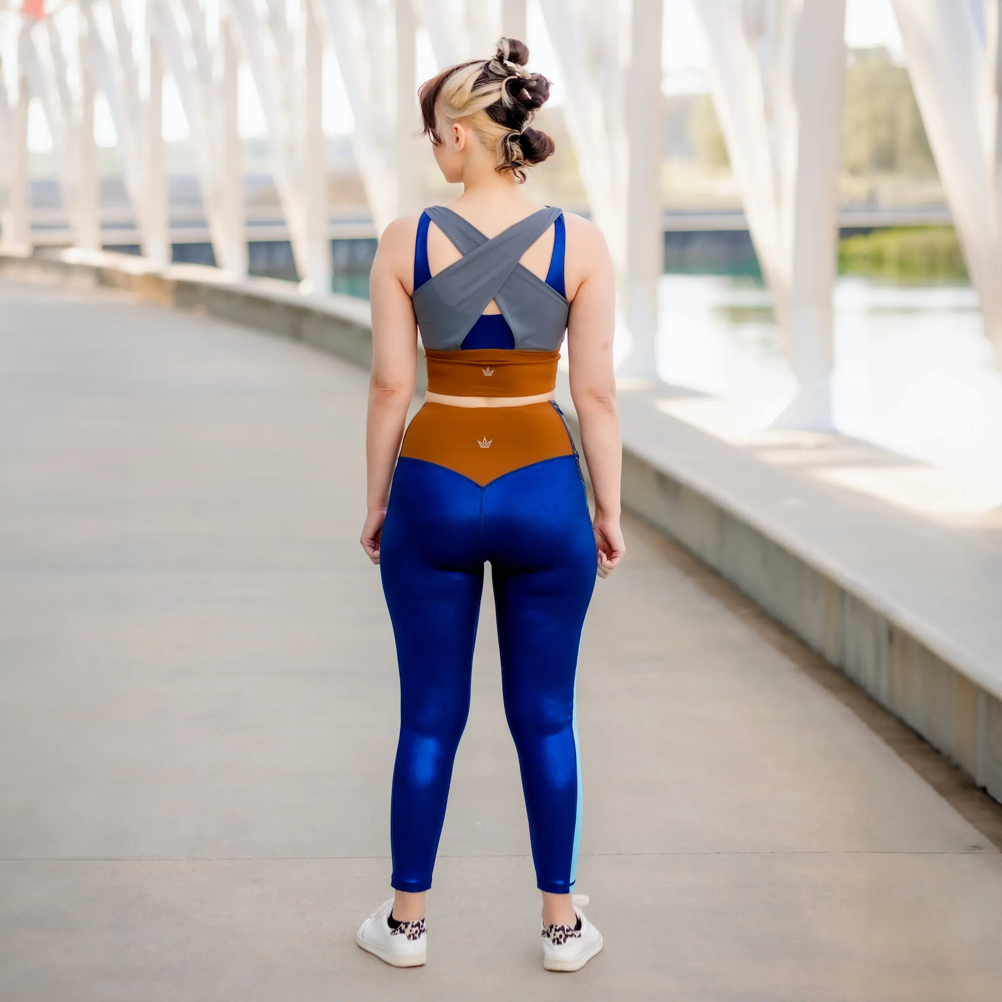 Force Fighter Leggings Neutral Color Fade Resistant Airport Travel