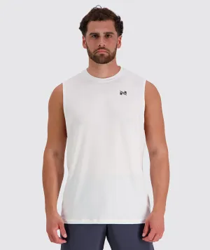 Men's Muscle Tank Reflective Safety Accents