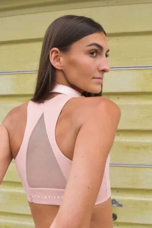 ventilation channels Joint Support [CORE] Racerback Sportsbra - Rose