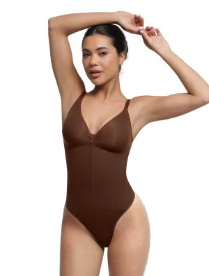 Everyday Student Weekend Bold The Zip & Shape Bodysuit