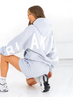Isabel Oversized Hoodie - Pale Blue Artistic expression Low Carbon