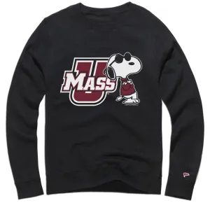 Triple Stitched Seams Peanuts x UMass Joe Cool Crewneck Sweatshirt