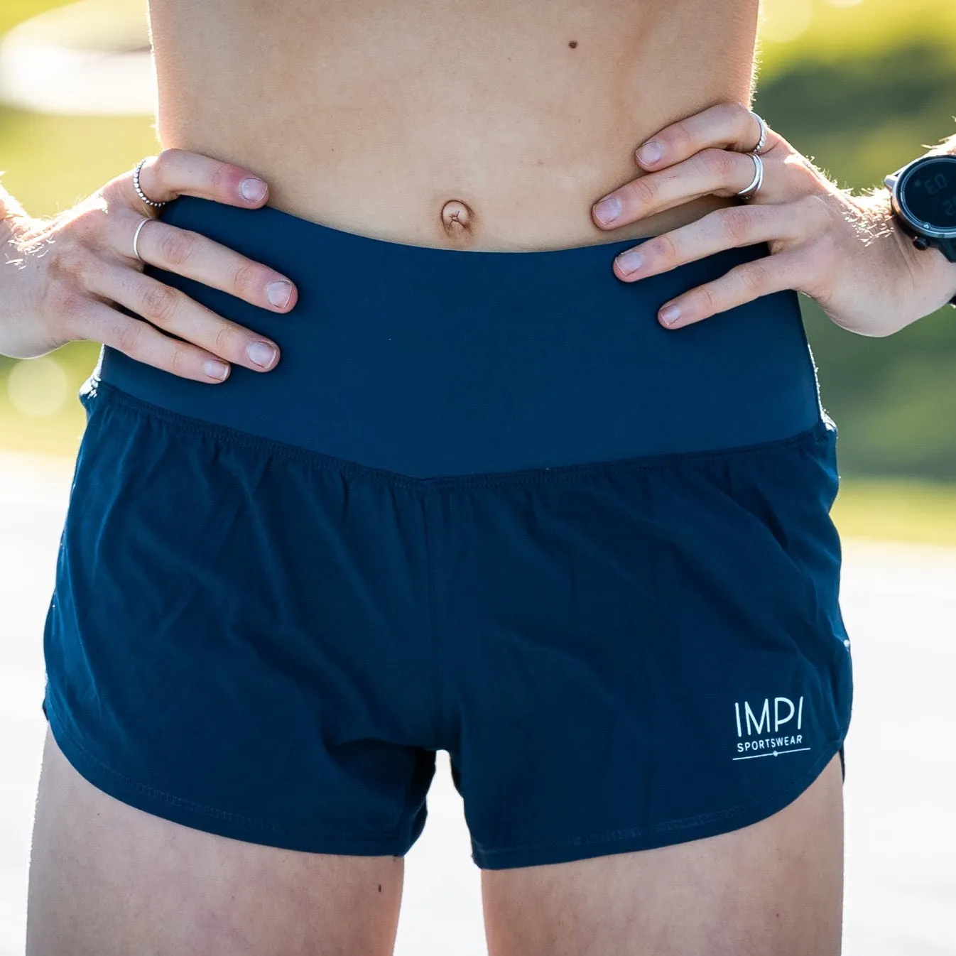 Tactical Storage Solutions polo shirt IMPI Running Shorts - Midnight Navy