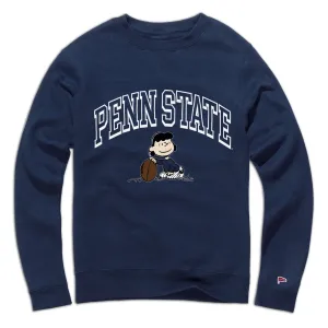Button up pockets sweatshirt material Peanuts x Penn State Lucy Football Crewneck Sweatshirt