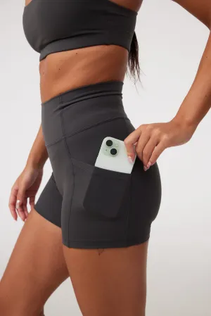 Pocket Shorts (Mini 4") in Stepper Durable Construction Easy Care Material