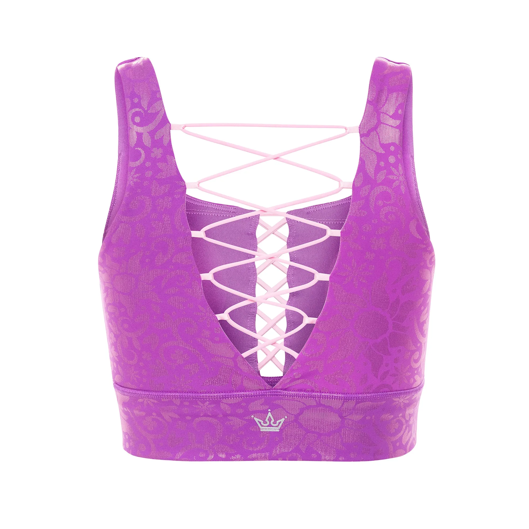 Customizable Golden Dreamer Princess Sports Bra