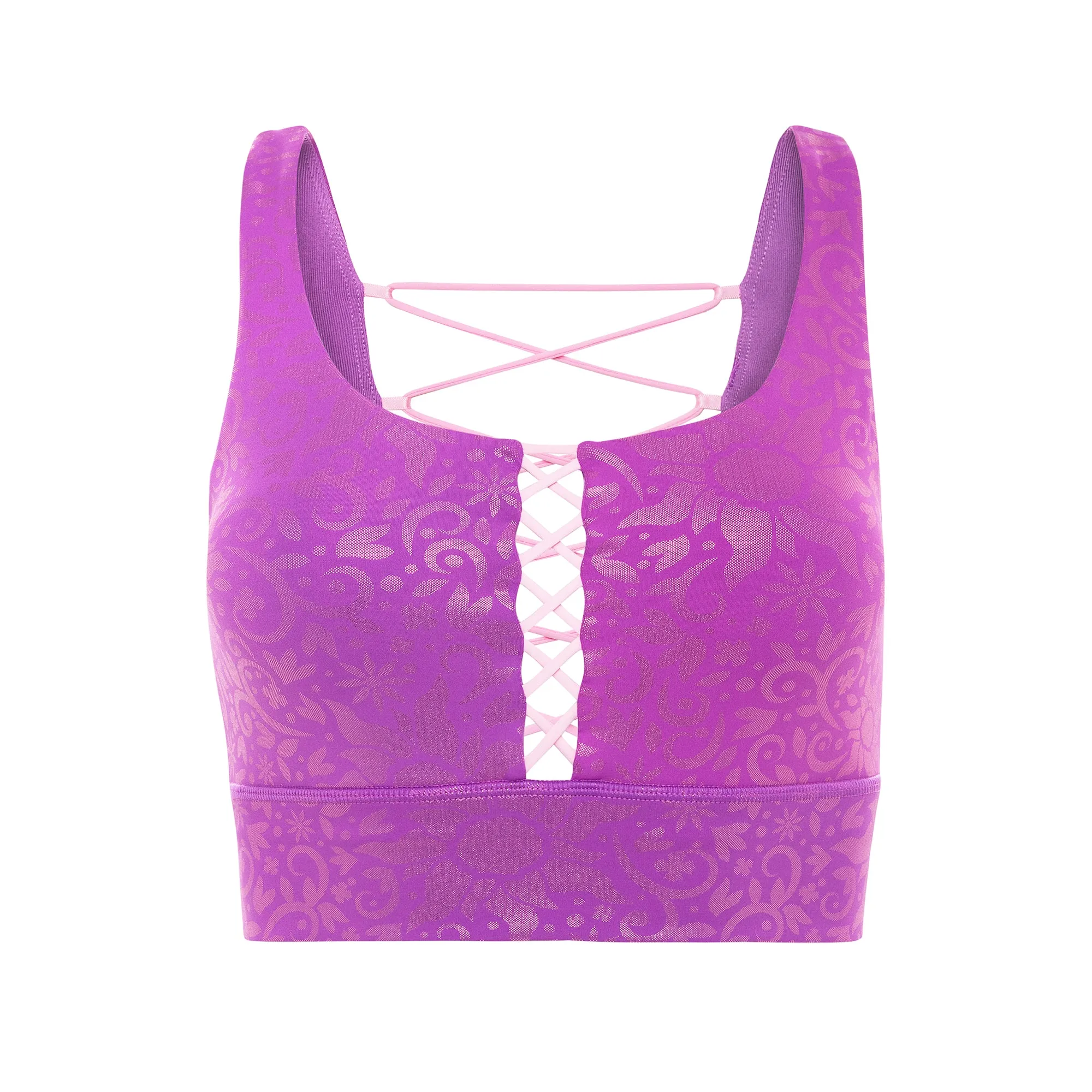 Adaptive Stretch Fabric Anti-pilling Golden Dreamer Princess Sports Bra
