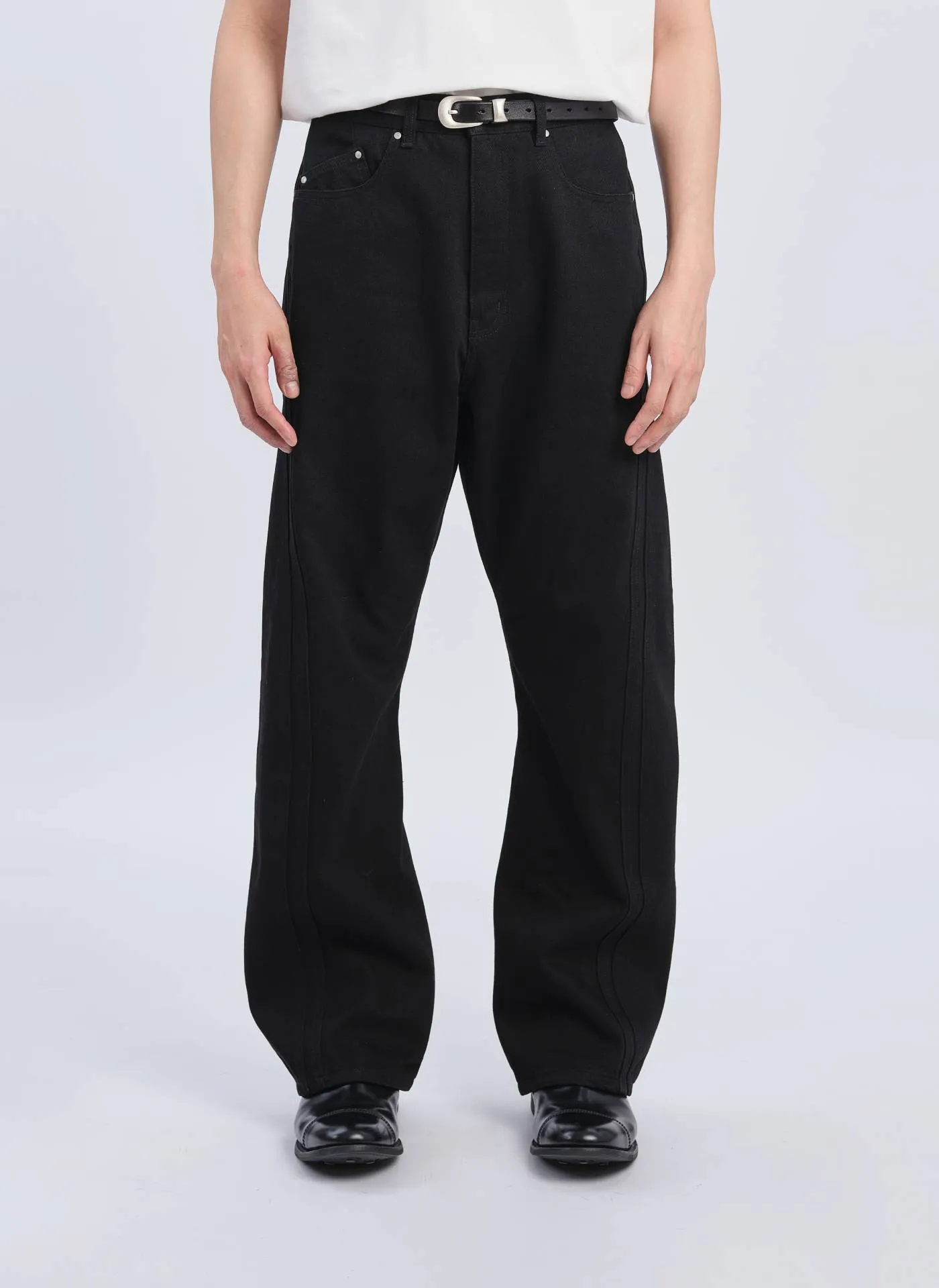Cotton Polyester Denim Jeans Breathable fabric Halo Glow