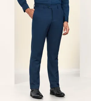 SoftCottonBlend Modern Fit Solid Suit Pants