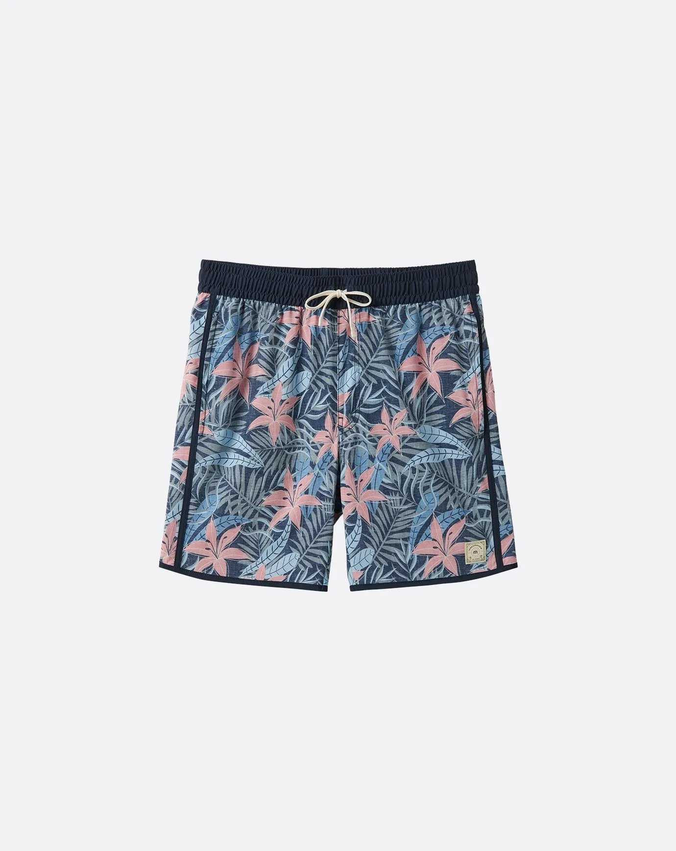 Summer Glow Boardshort Elastic Waistband Design Soft Texture