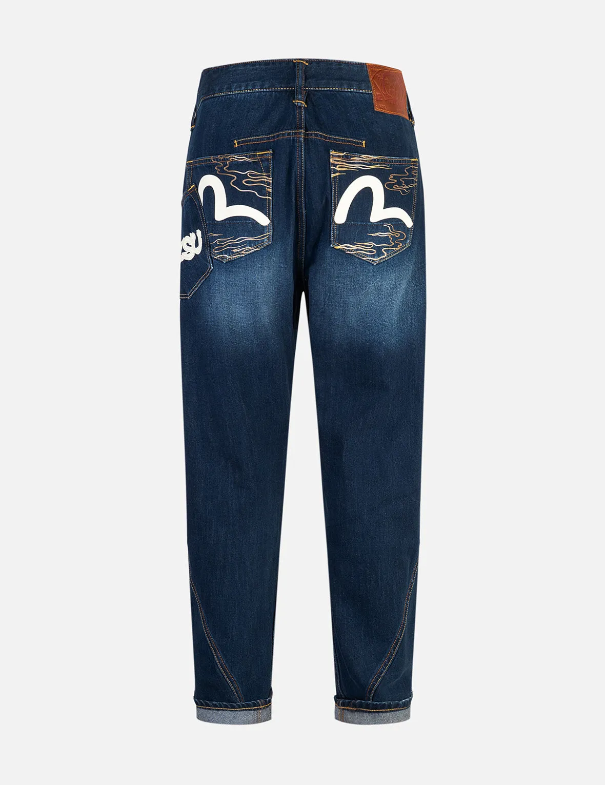 Breathable Work Meeting Relaxed Style Pre Washed Denim ???t?c????3D??????