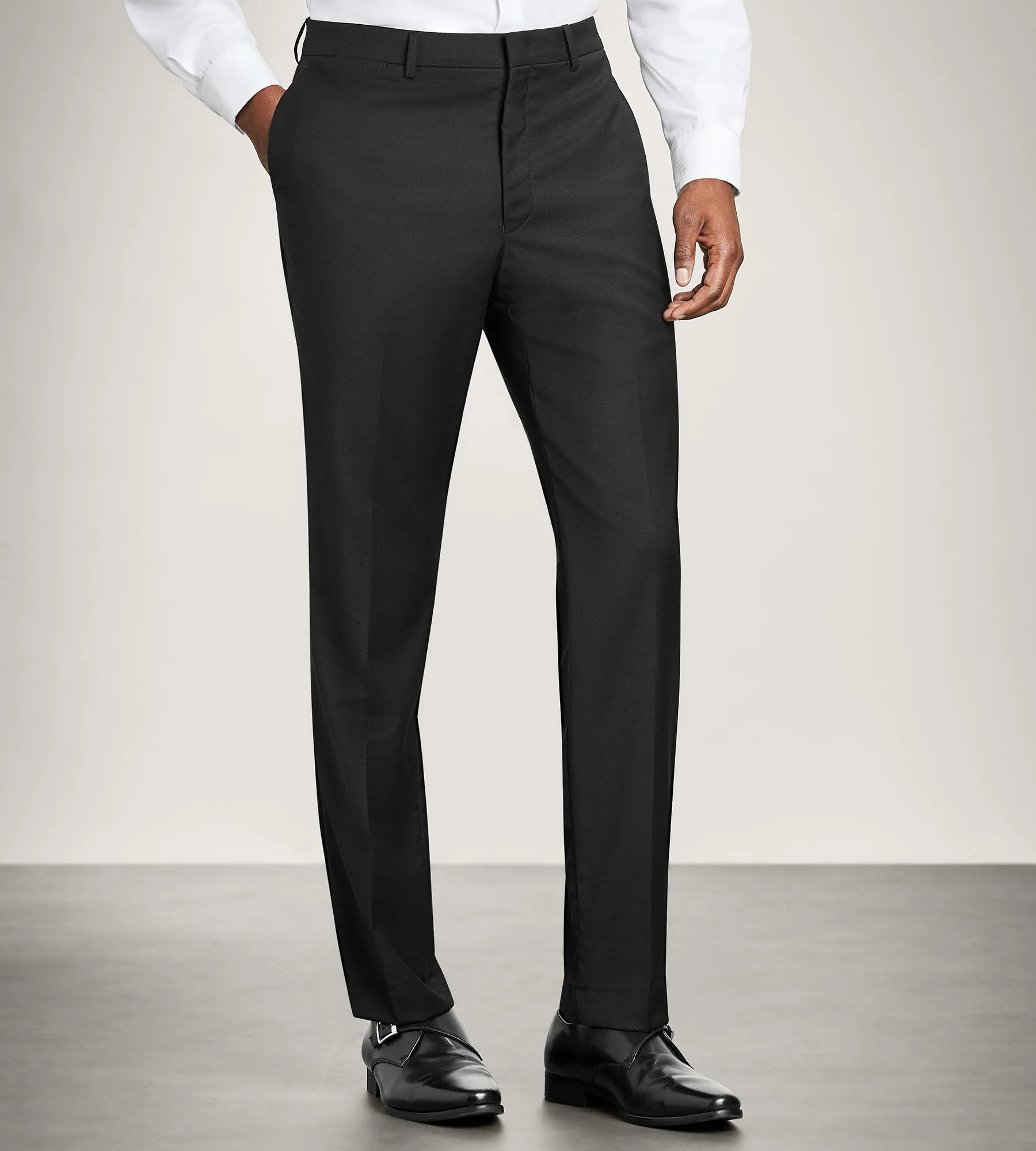 Eco Friendly Material Functional Wear Modern Fit Wool Suit Pants