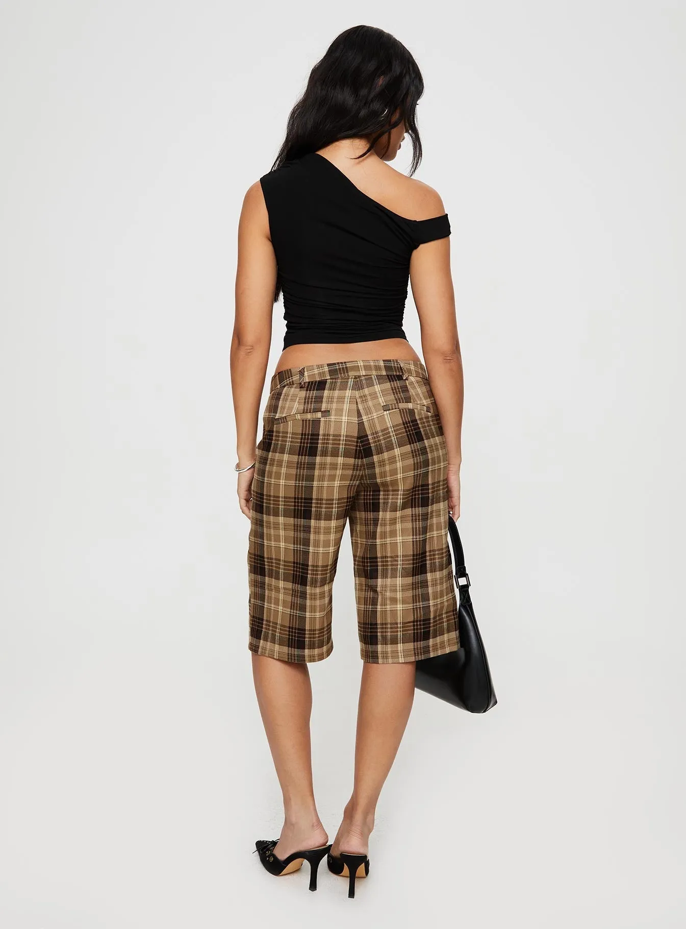 Smile Glow Kurt Culottes Chocolate Check