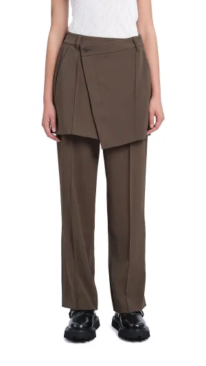 StainlessZippers 2 in 1 Straight-Fit Pants