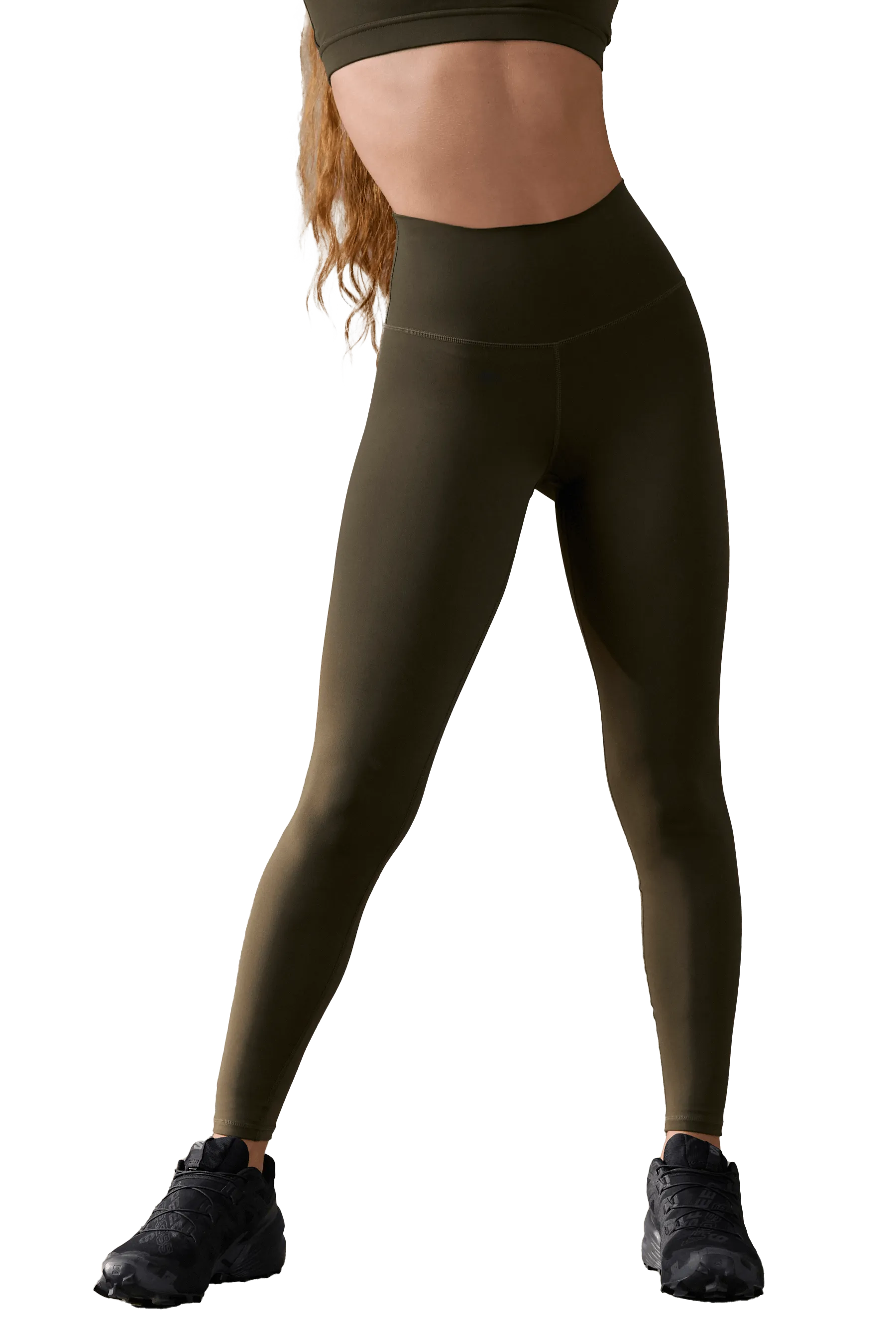 Gym Look LEGGINGS - Khaki