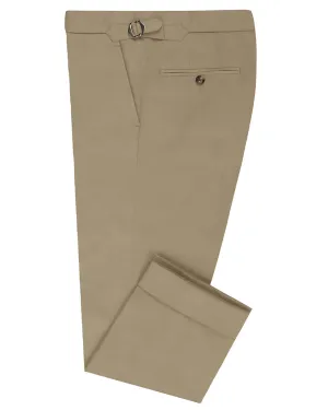 Performance Wear Snag Resistant Fabric VBC: 100% Wool Khaki  Flannel