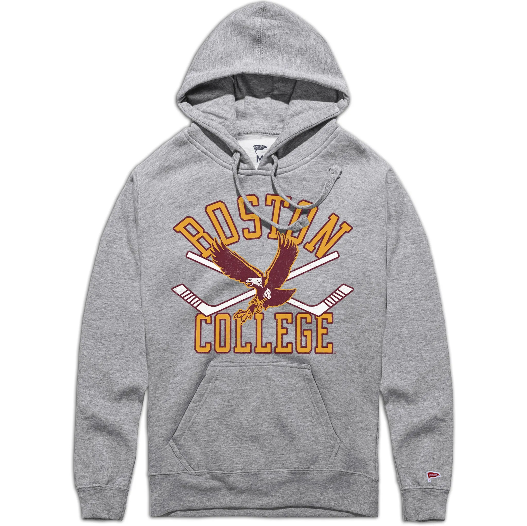 Opossum like Buffalo like Boston College Vintage Hockey Hoodie