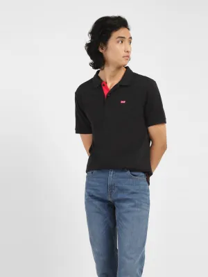 Men's Solid Polo T-shirt Active Lifestyle Performance Wear