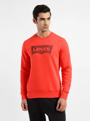 Goat like Men's Brand Logo Crew Neck Sweatshirt
