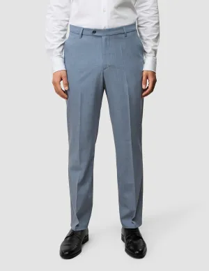Tech Wool Suit Pants Regular Light Blue Lightweight