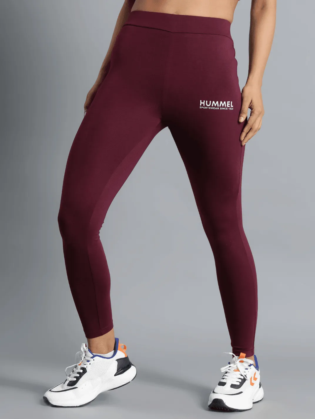Daily Slim Fit Cotton Elastane Tights Hiking Trail Mesh Panel
