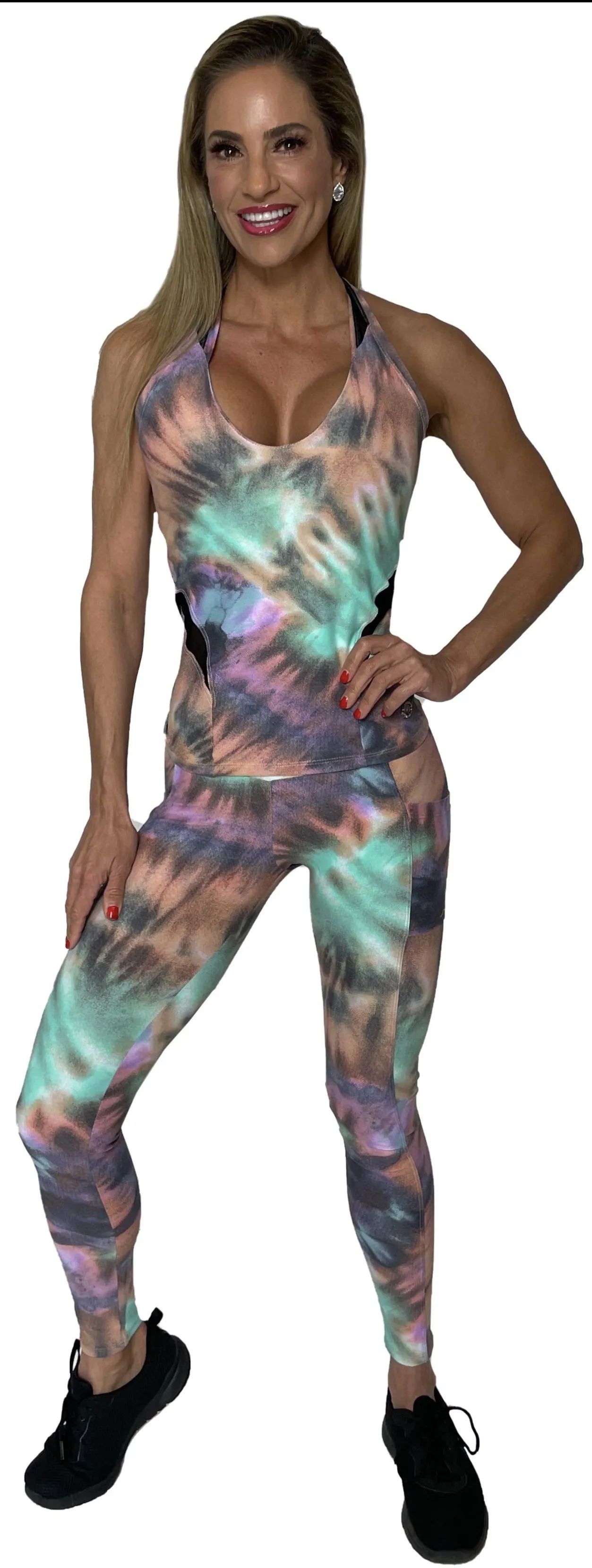 Double Layer Pilates Session Travel Enthusiast Squat Proof Fresh Legging