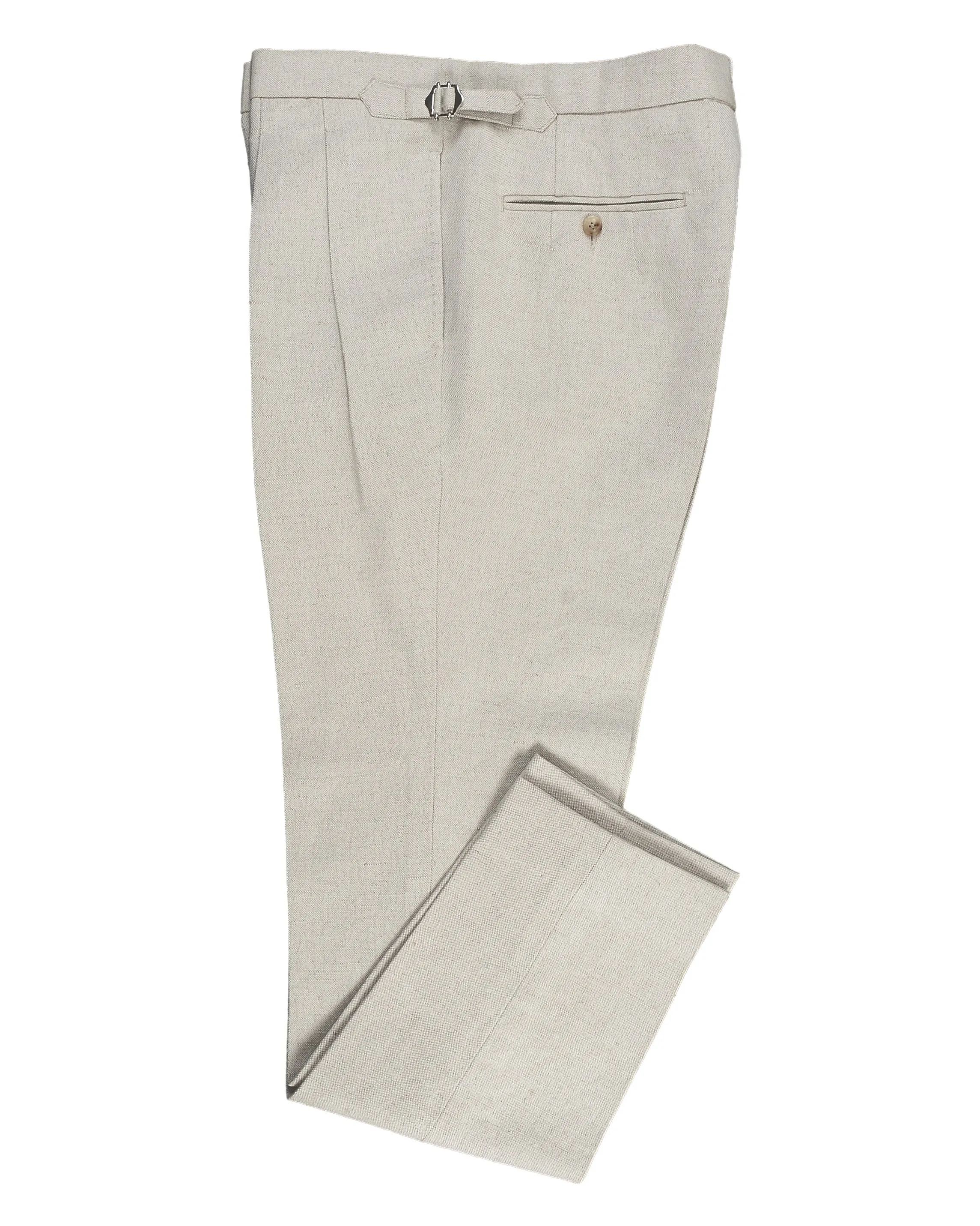 Linen Cotton Canvas: Jute Brown Lightweight Feel