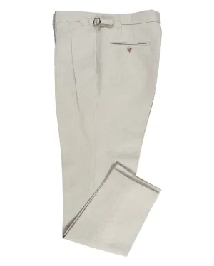 Linen Cotton Canvas: Jute Brown Lightweight Feel