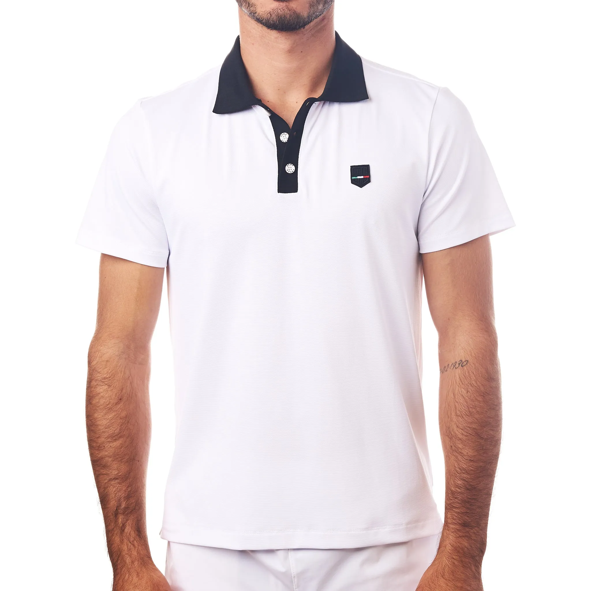 Polo - Nero / Riviera Business Ready Streetwear Edge