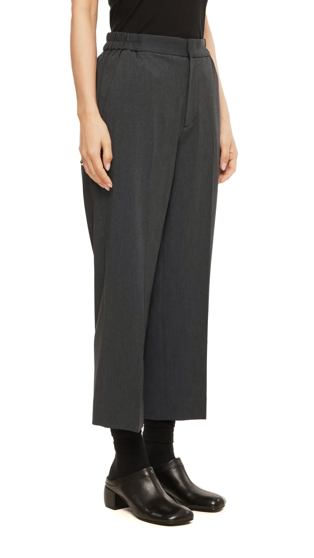 Straight Leg Trousers Warm Fit SmoothEdging