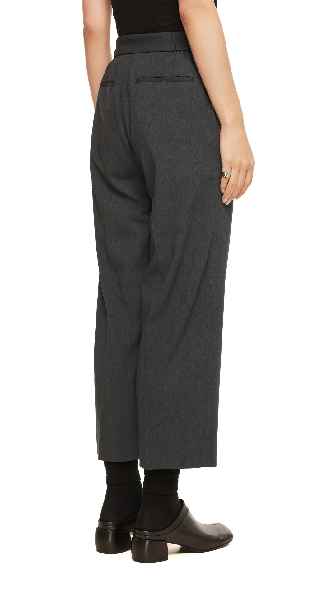 AbrasionResistant Material Island Vibe Straight Leg Trousers