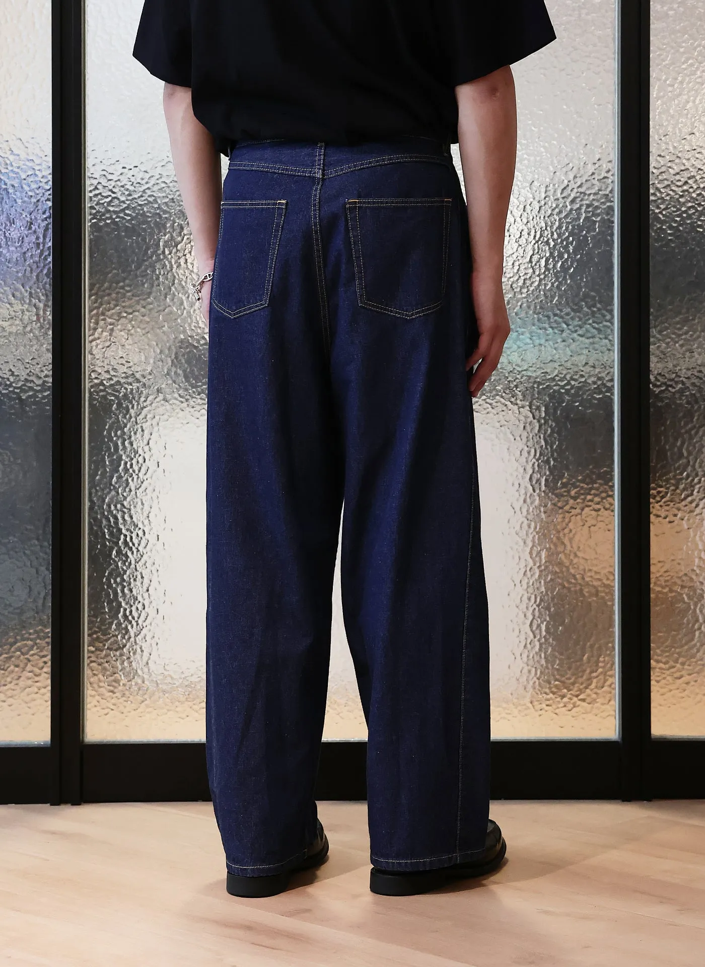 Dream Core NoSlip Hem Cotton Denim 3D Jeans