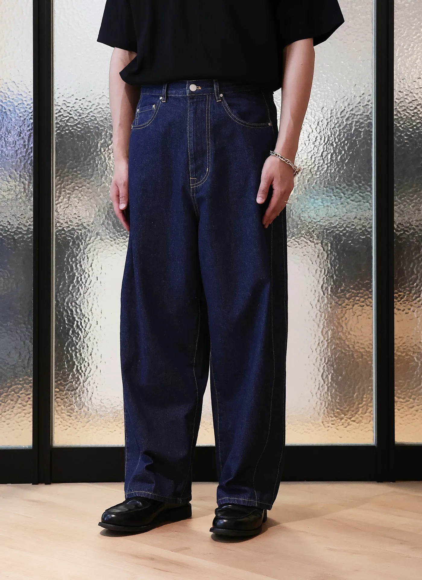 Cotton Denim 3D Jeans Rustic Ease