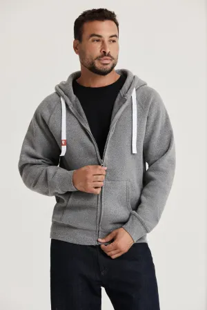 Permanent Crease Easy Wash SPORTIQE MEN'S OLSEN ZIP-UP HOODIE