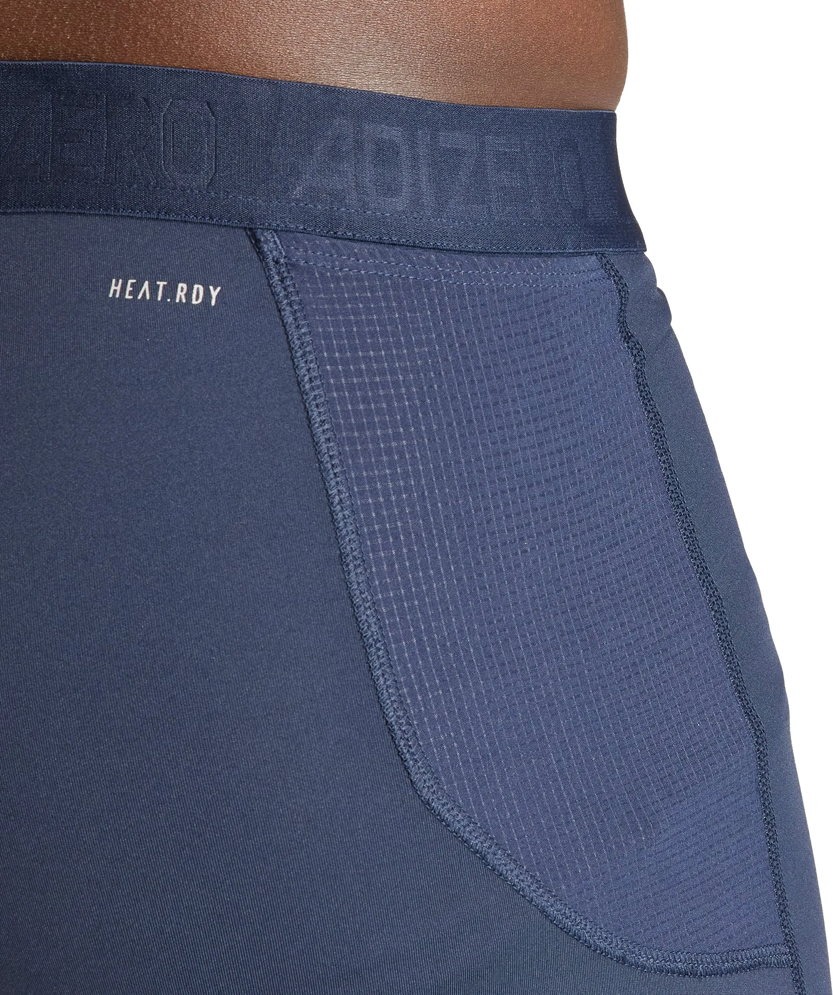 adidas Adizero Mens Short Running Tights - Navy Multi Pocket Design Travel Shorts