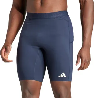 adidas Adizero Mens Short Running Tights - Navy On-the-Go Shorts camping clothing