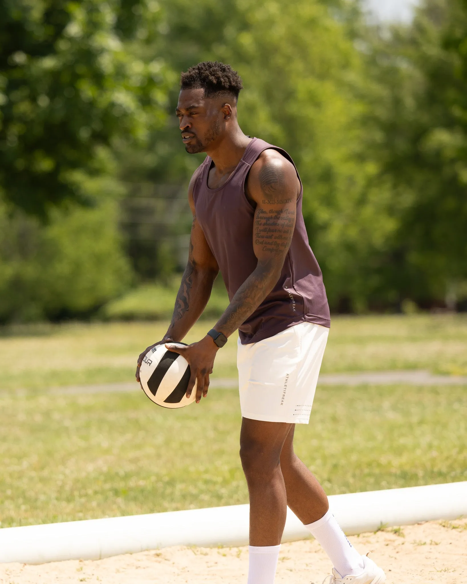 Sweat Absorbent Layer [CORE] Training Tank -  Merlot