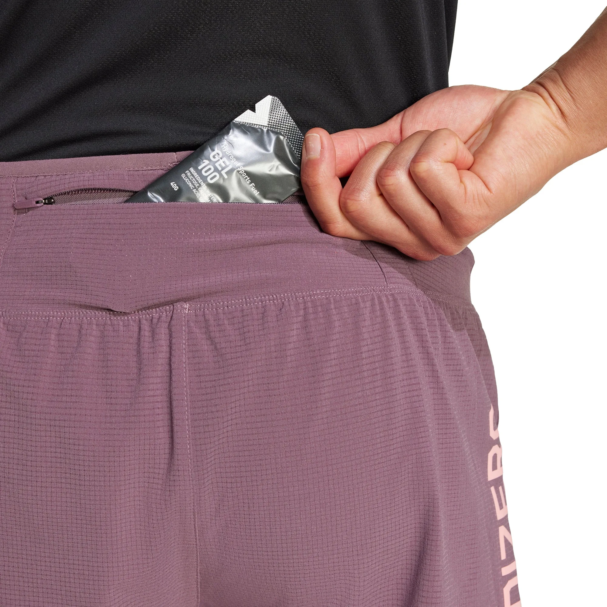 adidas Adizero Gel Mens Running Shorts - Purple technology industry
