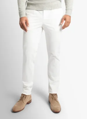 Carmine Ecru White Chino Pants Relaxed Wearable Tapered ankle